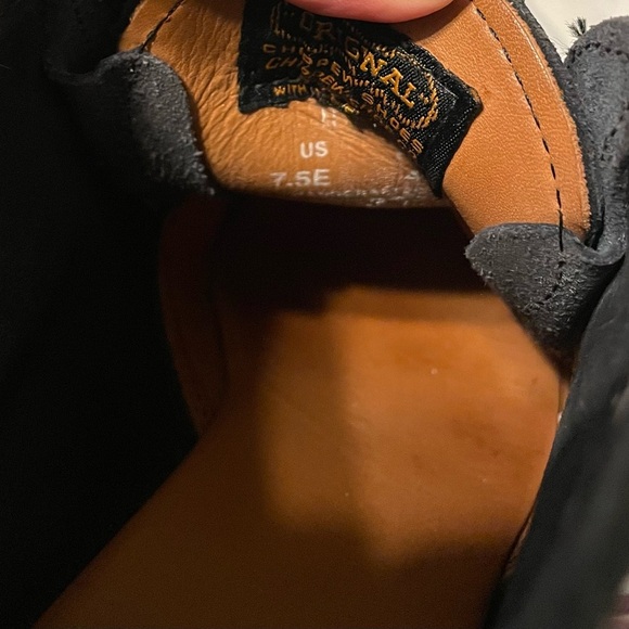 Chippewa Navy Suede Boots - Picture 4 of 5